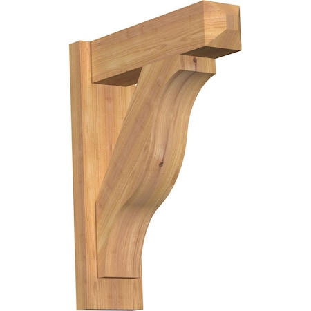 Funston Smooth Craftsman Outlooker, Western Red Cedar, 5 1/2W X 18D X 22H